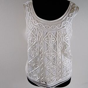 R&M RICHARDS WOMEN BLOUSE SIZE 14